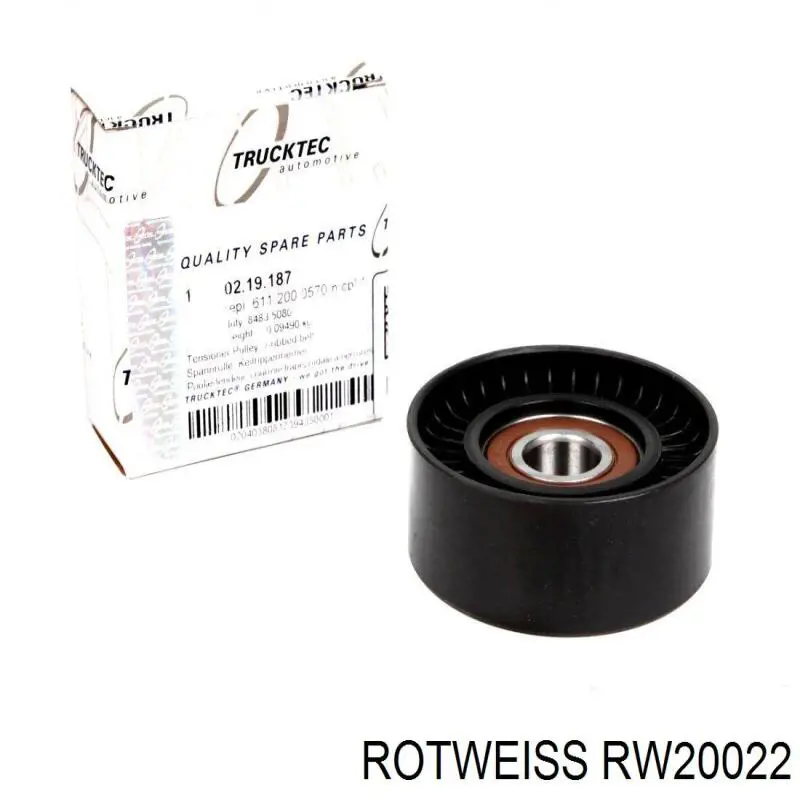 Rodillo tensor correa poli V Rotweiss RW20022 precio, desde 13,93 EUR
