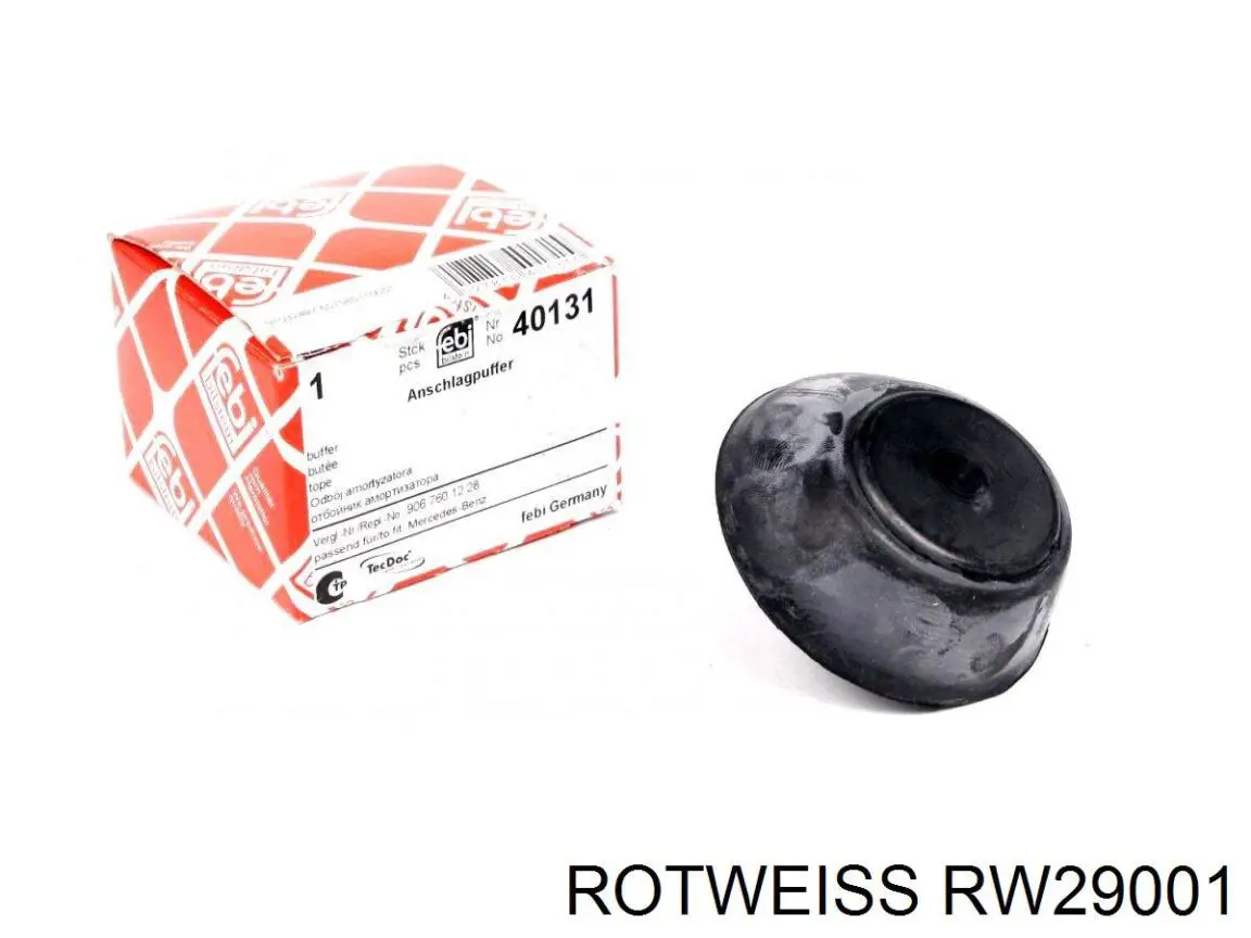 RW29001 Rotweiss cilindro maestro de embrague