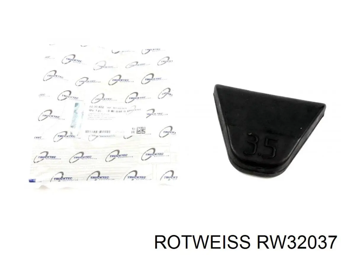 RW32037 Rotweiss soporte del muelle delantero