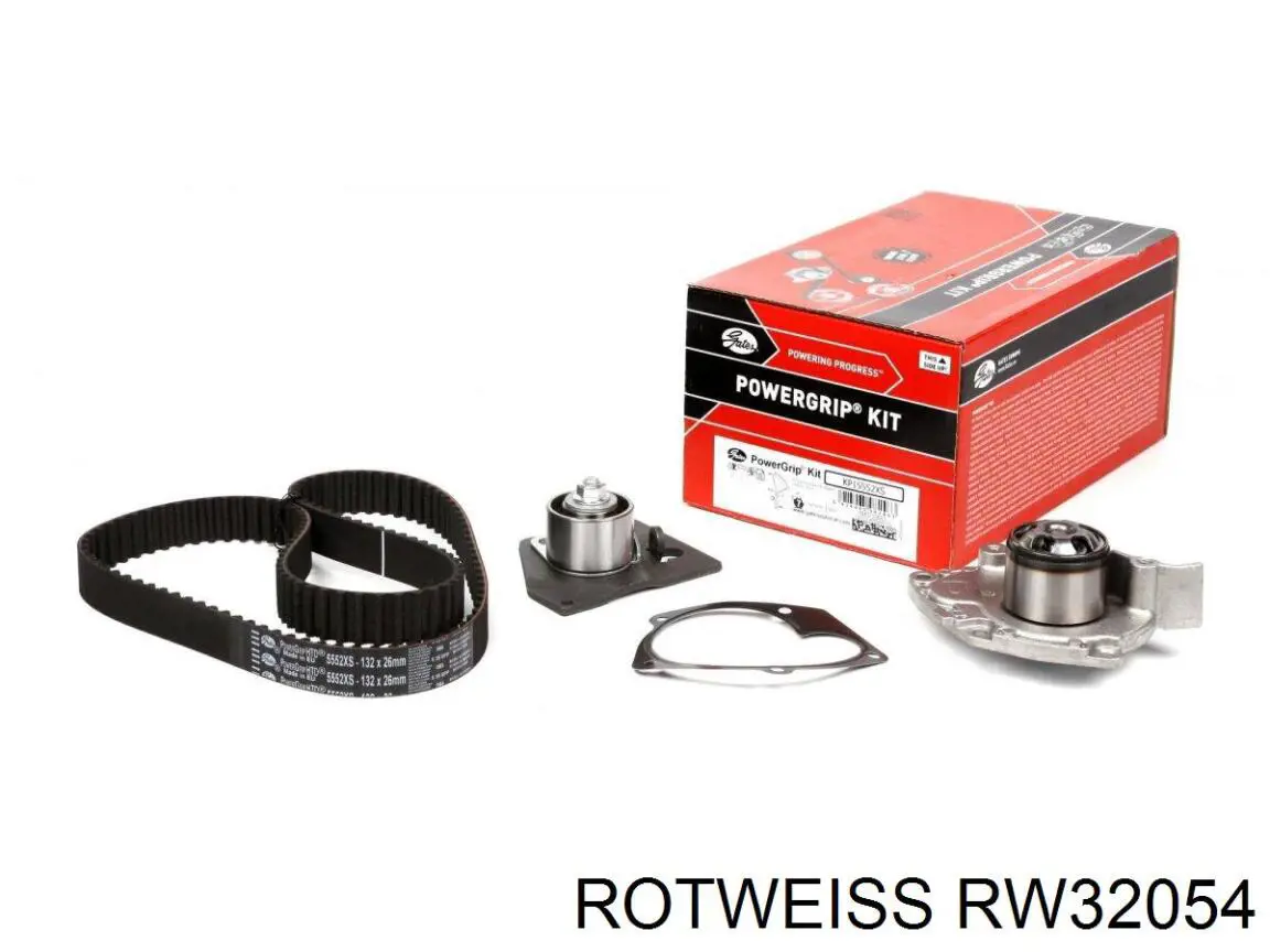 RW32054 Rotweiss fuelle, amortiguador delantero