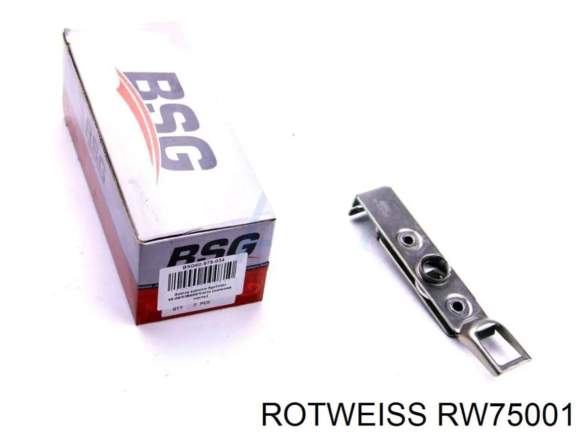 RW75001 Rotweiss cable de capó del motor