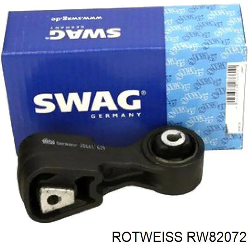 RW82072 Rotweiss Luz de matricula
