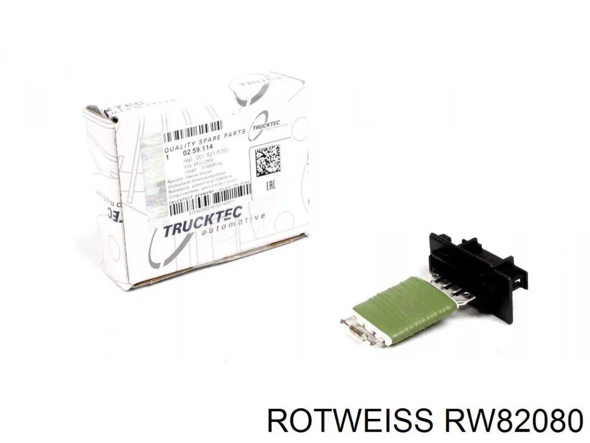 RW82080 Rotweiss resistencia de calefacción