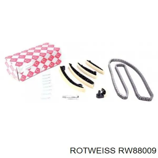 RW88009 Rotweiss juego de montaje de faldillas guardabarro delanteras