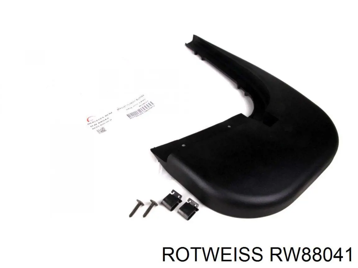 RW88041 Rotweiss faldilla de parachoques delantero izquierda