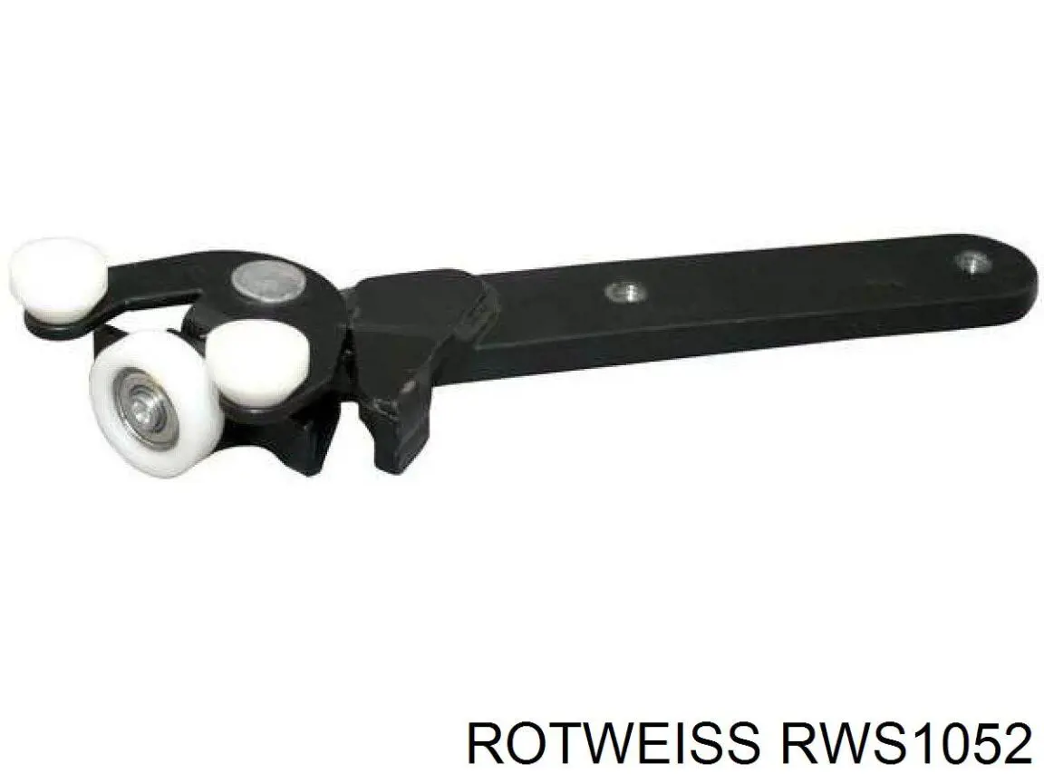 Guía rodillo, puerta corrediza, derecho central trasero Rotweiss RWS1052