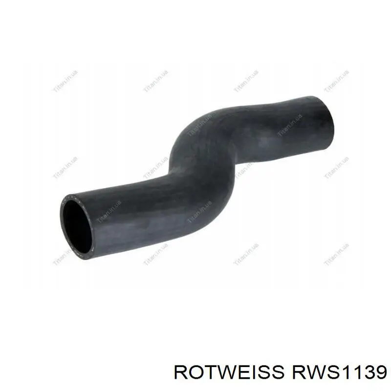 RWS1139 Rotweiss tubo flexible de aire de sobrealimentación izquierdo