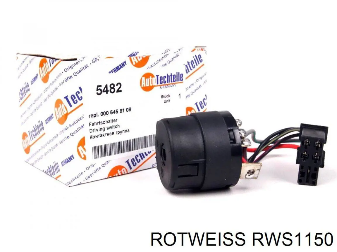 RWS1150 Rotweiss interruptor de encendido / arranque