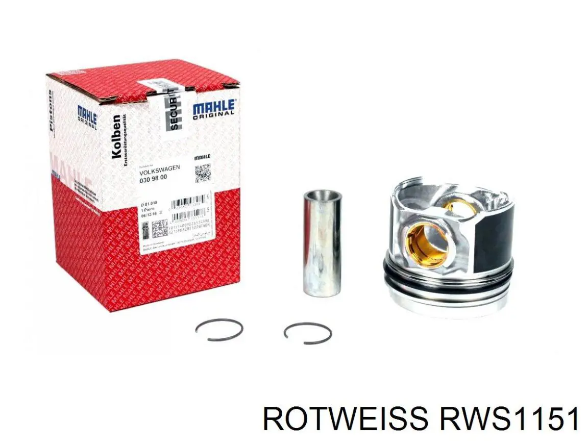 Guardabarros trasero derecho Rotweiss RWS1151