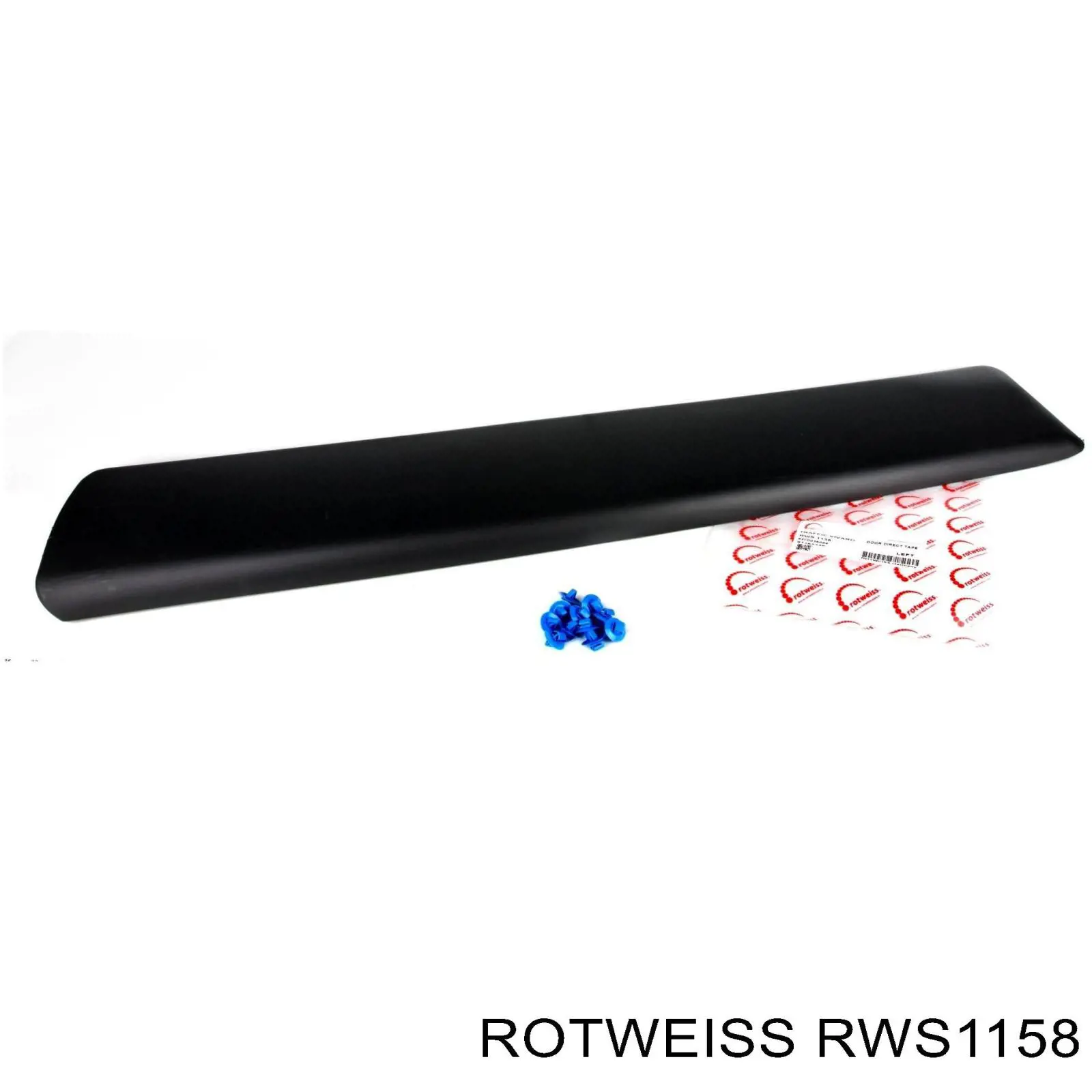 Moldura de la puerta delantera izquierda RWS1158 Rotweiss