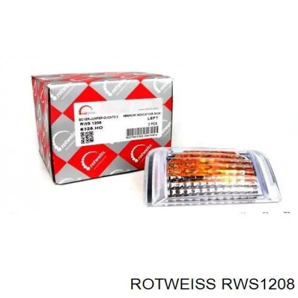 Comprar RWS1208 Rotweiss Luz intermitente de espejo retrovisor izquierdo