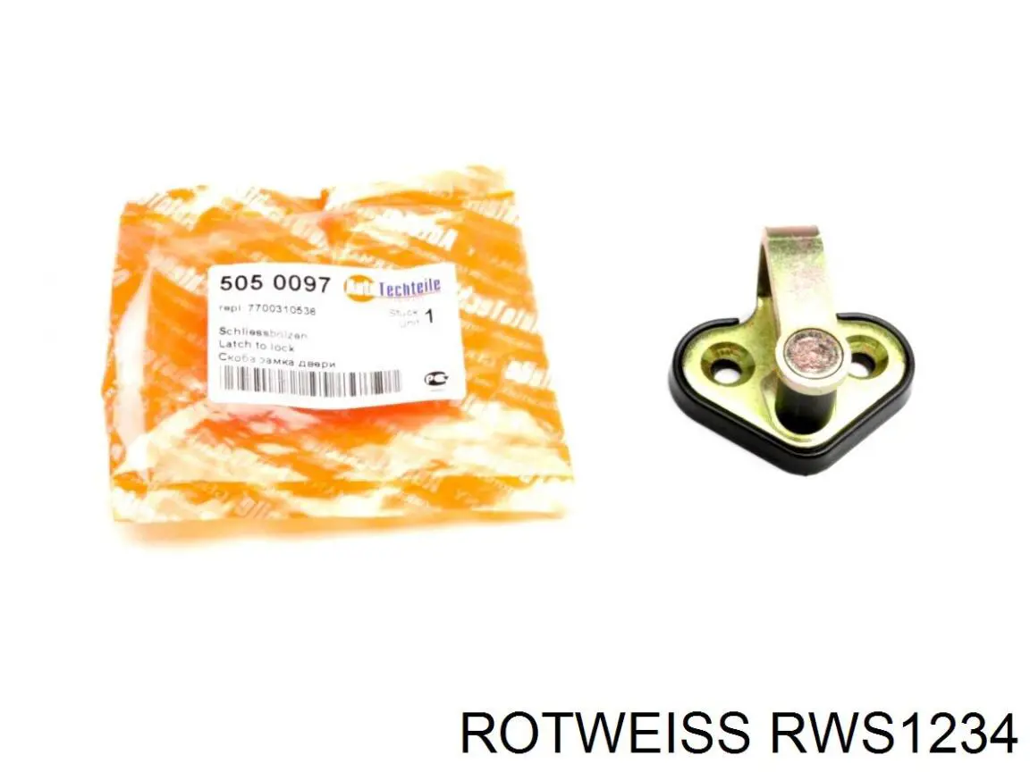 RWS1234 Rotweiss Pieza de cierre de puerta delantera
