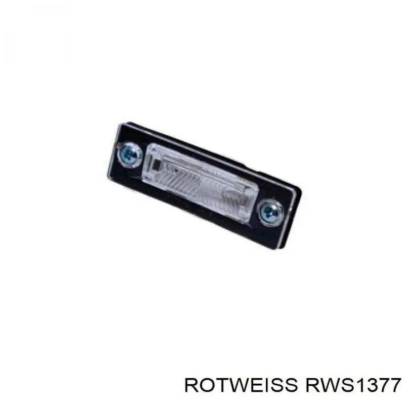 RWS1377 Rotweiss Luz de matricula