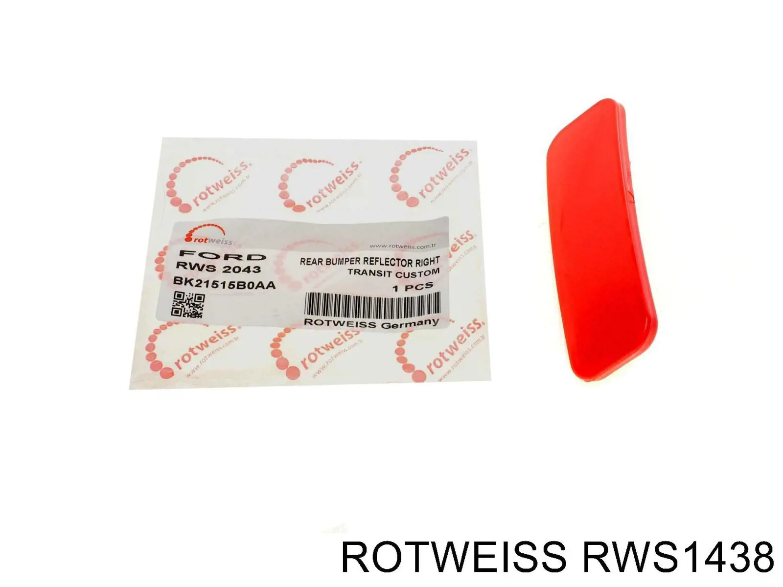 Comprar A6398260040 Mercedes Reflector trasero izquierdo del parachoques