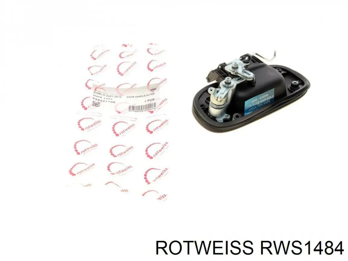 Manecilla de puerta de maletero exterior Rotweiss RWS1484 precio, desde 50,40 EUR