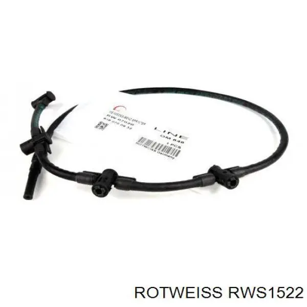 Boquilla del lavaparabrisas izquierda RWS1522 Rotweiss