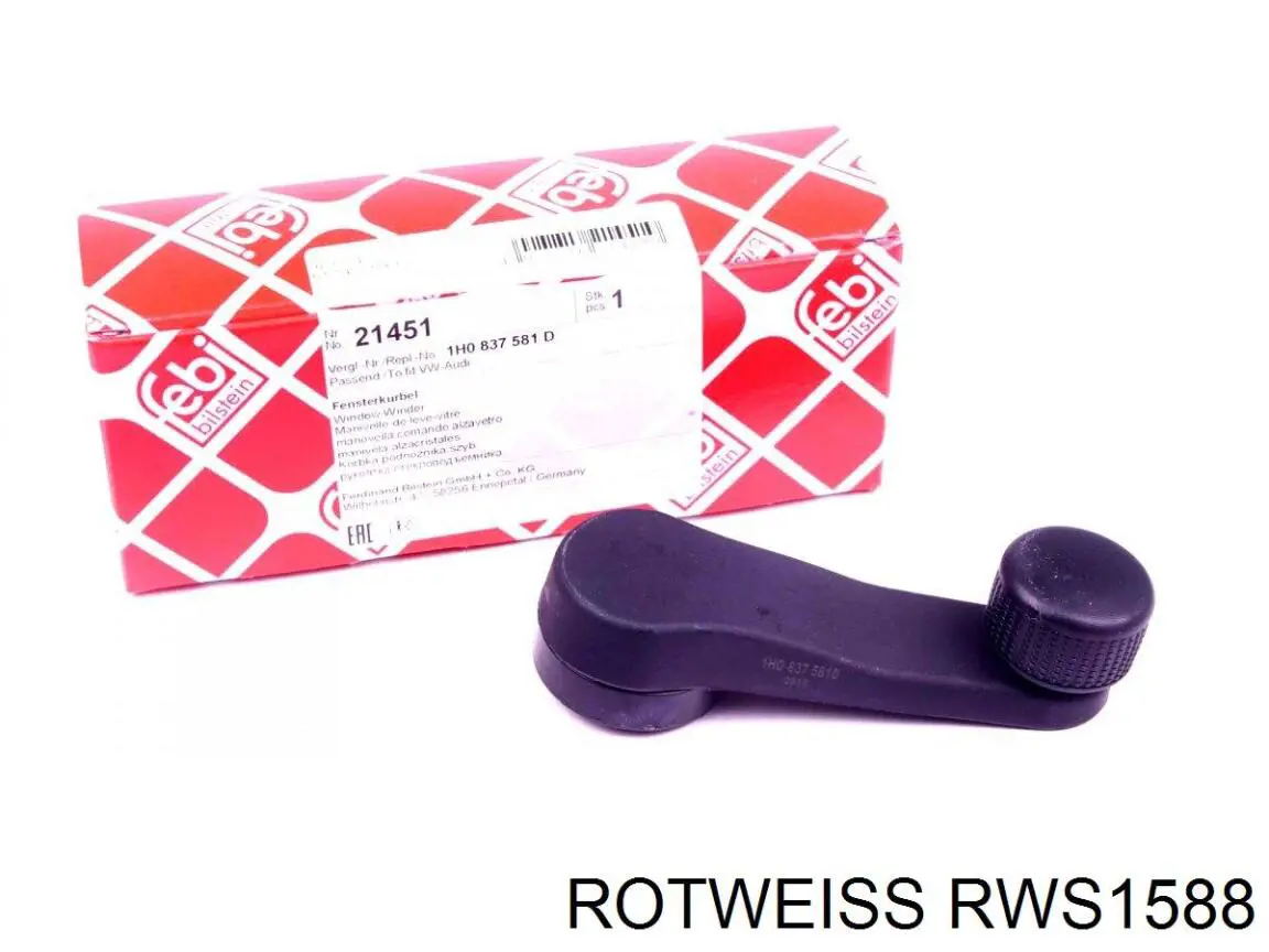 RWS1588 Rotweiss manecilla de puerta, equipamiento habitáculo, delantera derecha