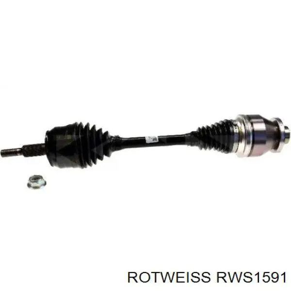 RWS1591 Rotweiss suspensión, árbol de transmisión