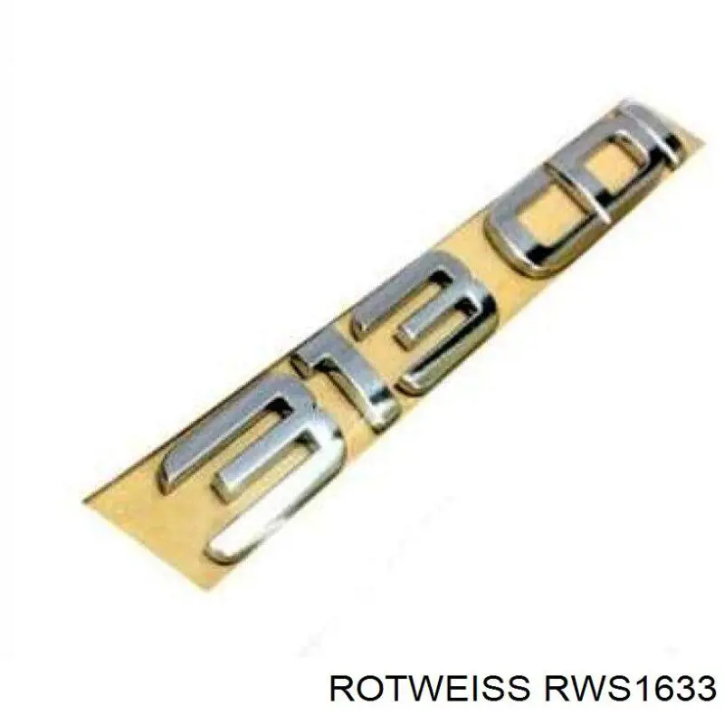 Comprar RWS1633 Rotweiss Emblema de la parrilla del radiador