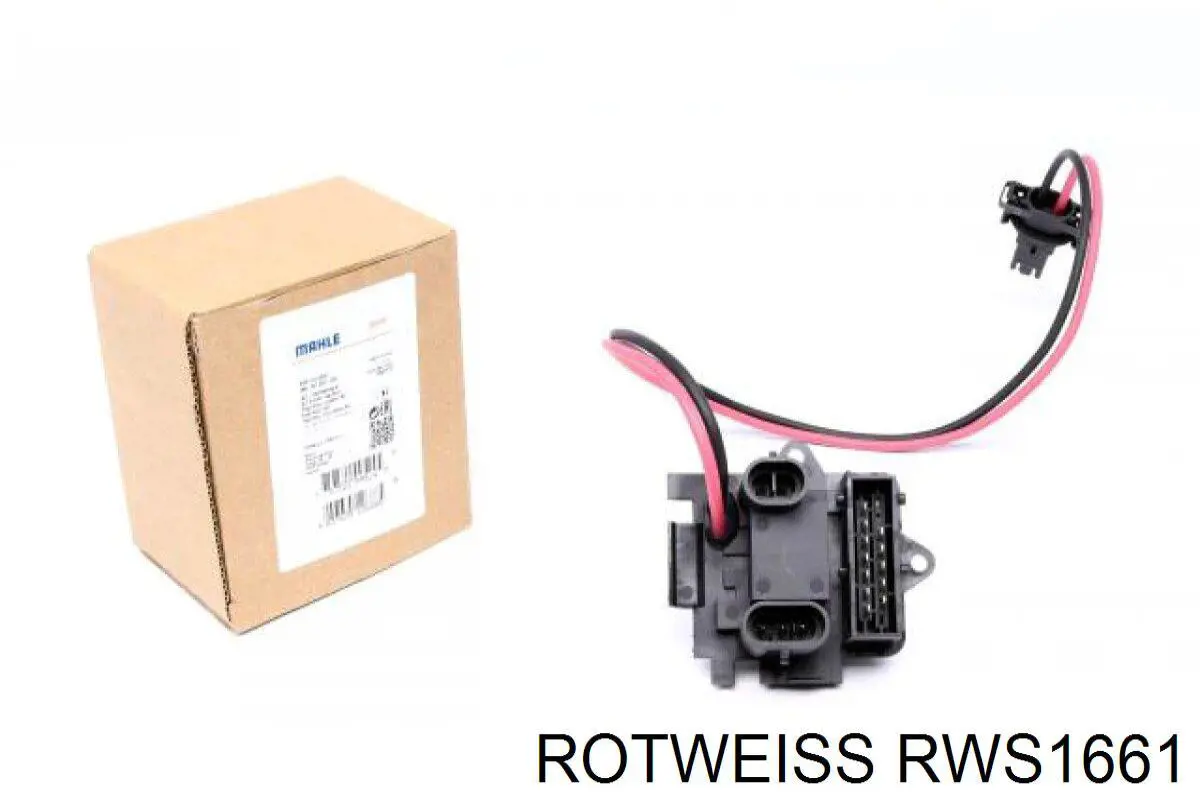 RWS1661 Rotweiss control de velocidad de el ventilador de enfriamiento (unidad de control)