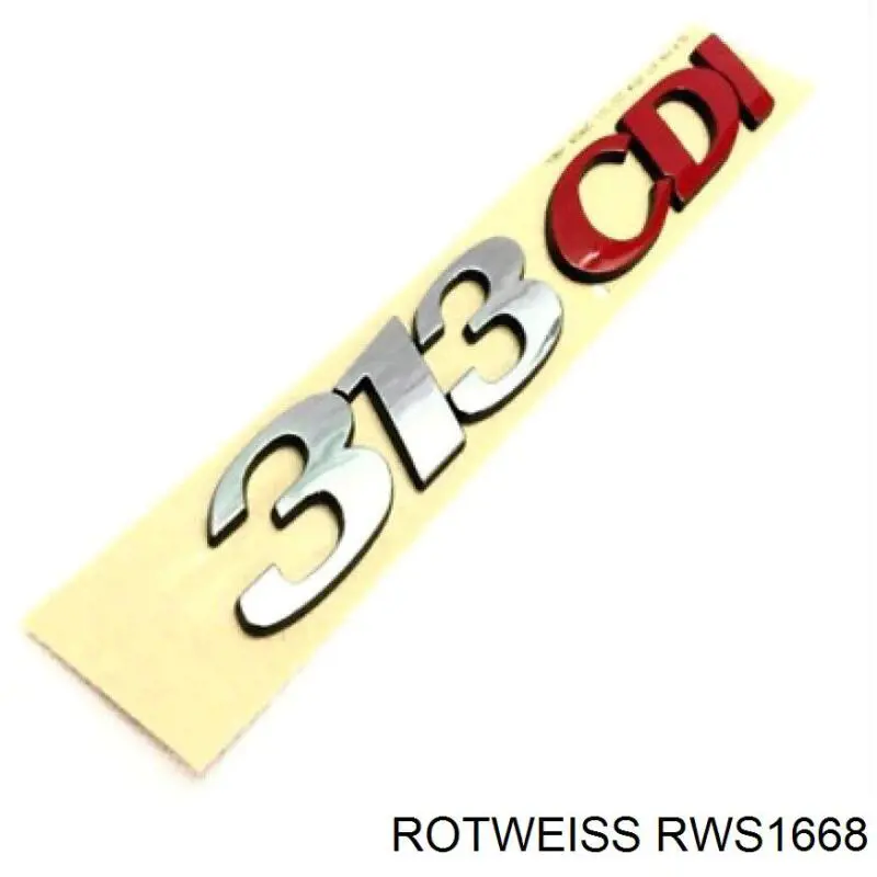 Comprar RWS1668 Rotweiss Emblema de la parrilla del radiador