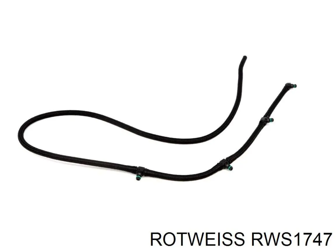 RWS1747 Rotweiss tubo de combustible atras de las boquillas