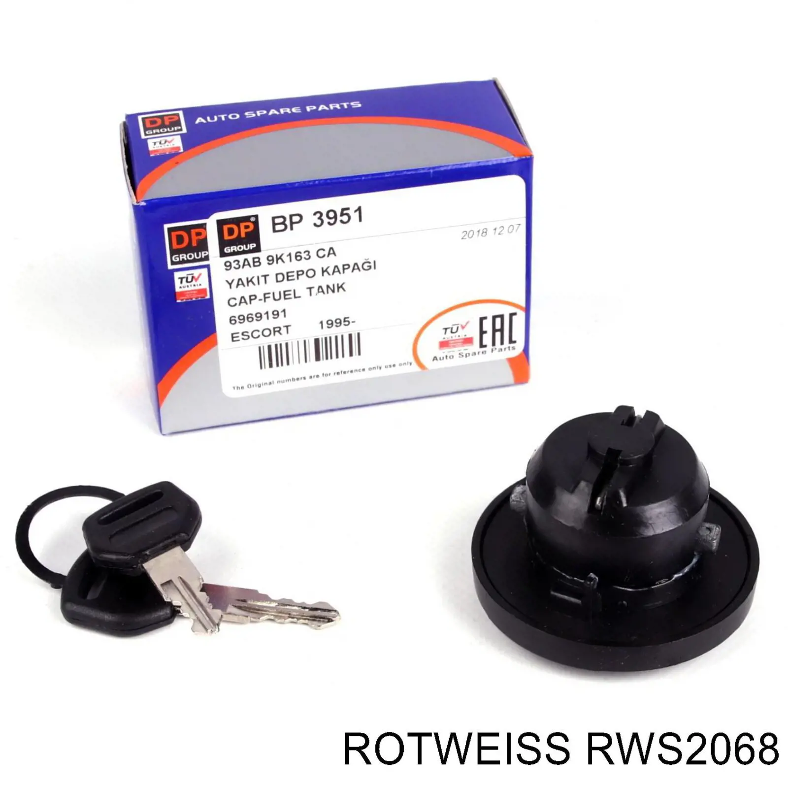 RWS2068 Rotweiss Tapa tanque combustible