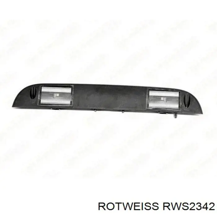 RWS2342 Rotweiss Carcasa de luz de matrícula