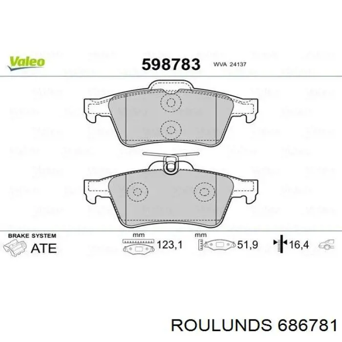 Pastillas de freno traseras Renault Espace 4 JK0
