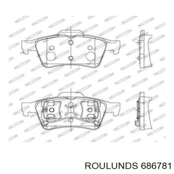 Pastillas de freno traseras Renault Espace 4 JK0