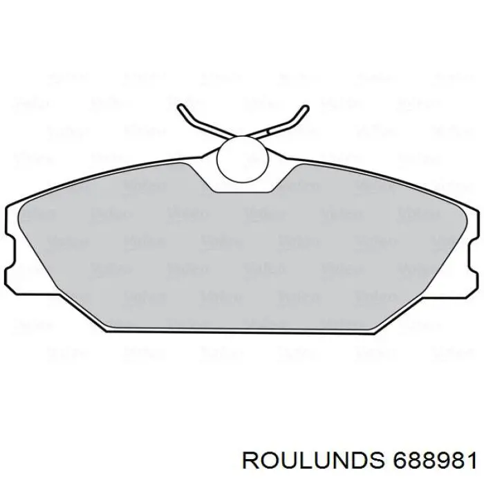 Pastillas de freno delanteras Renault Laguna 1 B56, 556