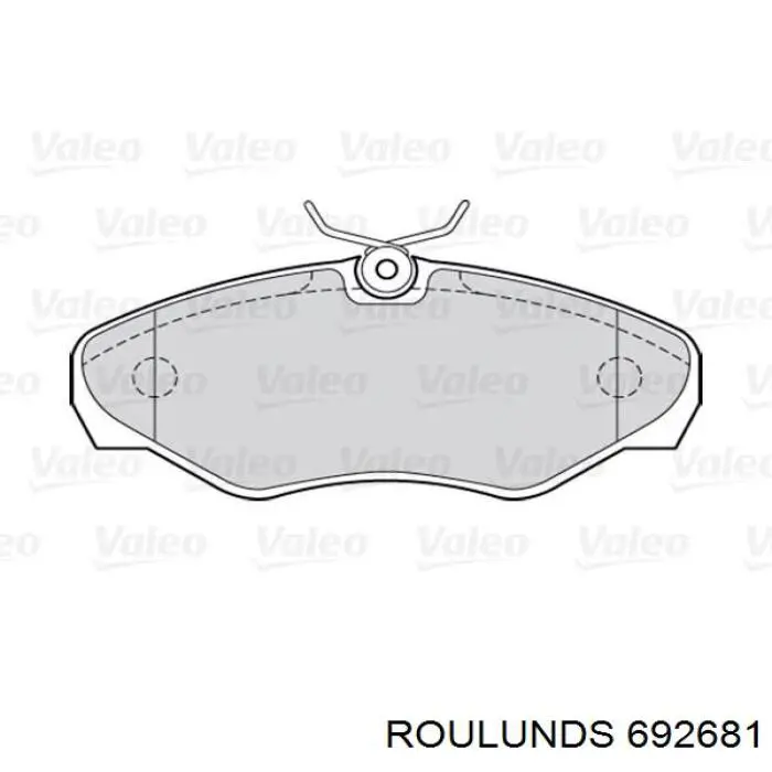 Pastillas de freno delanteras Renault Trafic 2 FL