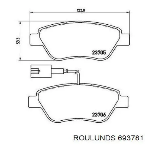 Pastillas de freno delanteras Fiat Stilo 192
