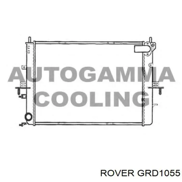 GRD1055 Rover radiador refrigeración del motor