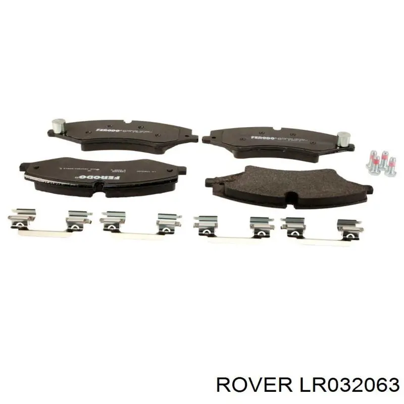 LR032063 Rover pastillas de freno delanteras