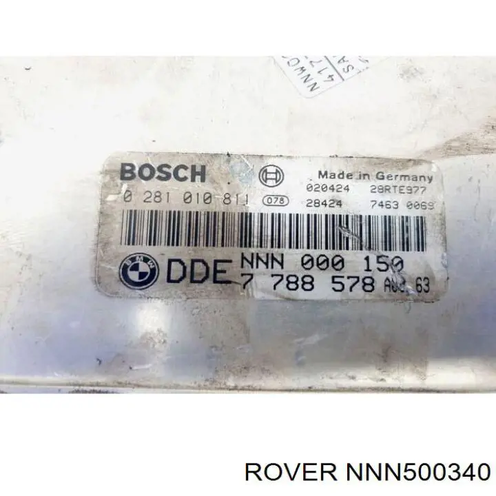 NNN500340 Rover Centralina Del Motor
