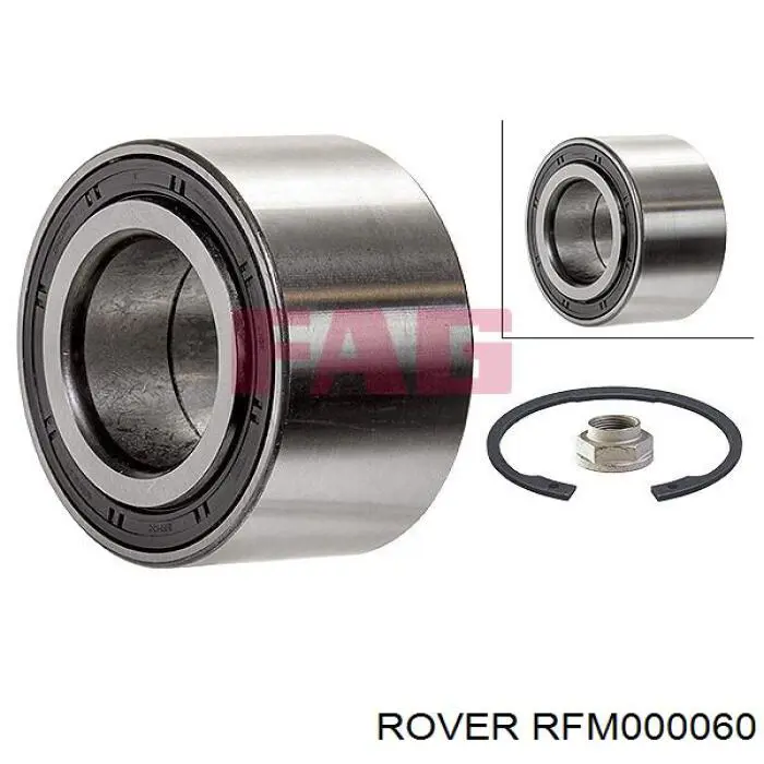 RFM000060 Rover cojinete de rueda delantero