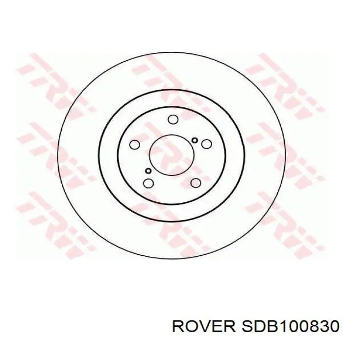 SDB100830 Rover freno de disco delantero