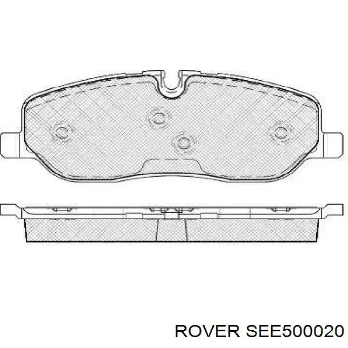 SEE500020 Rover juego de reparación, pinza de freno delantero