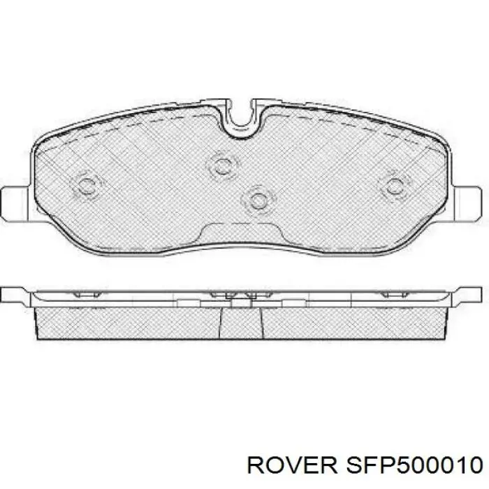 SFP500010 Rover pastillas de freno delanteras