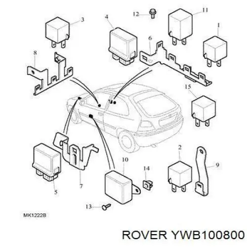  YWB100800 Rover