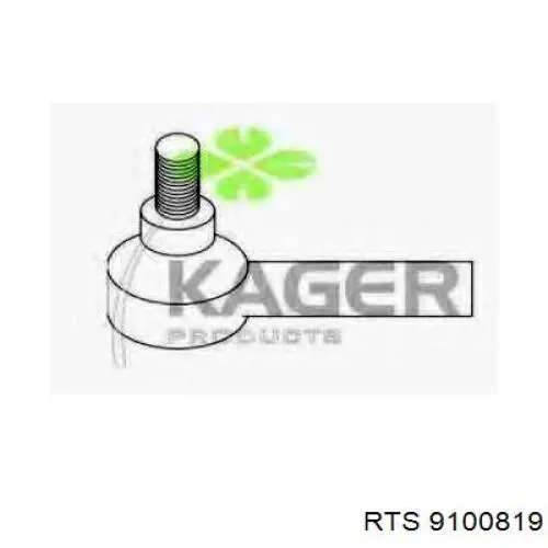 Rótula interior izquierda de la barra de dirección RTS 9100819 precio, desde 22,35 EUR
