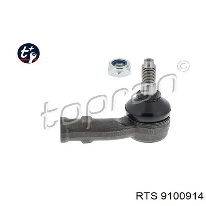 Comprar 9100914 RTS Rótula barra de acoplamiento exterior
