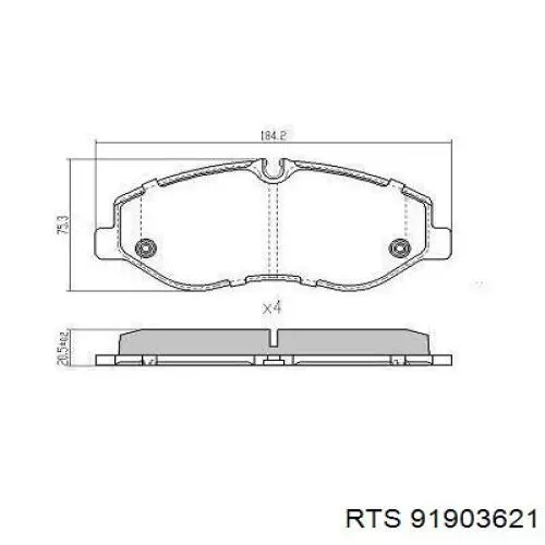 Rótula barra de dirección G12001 Optimal