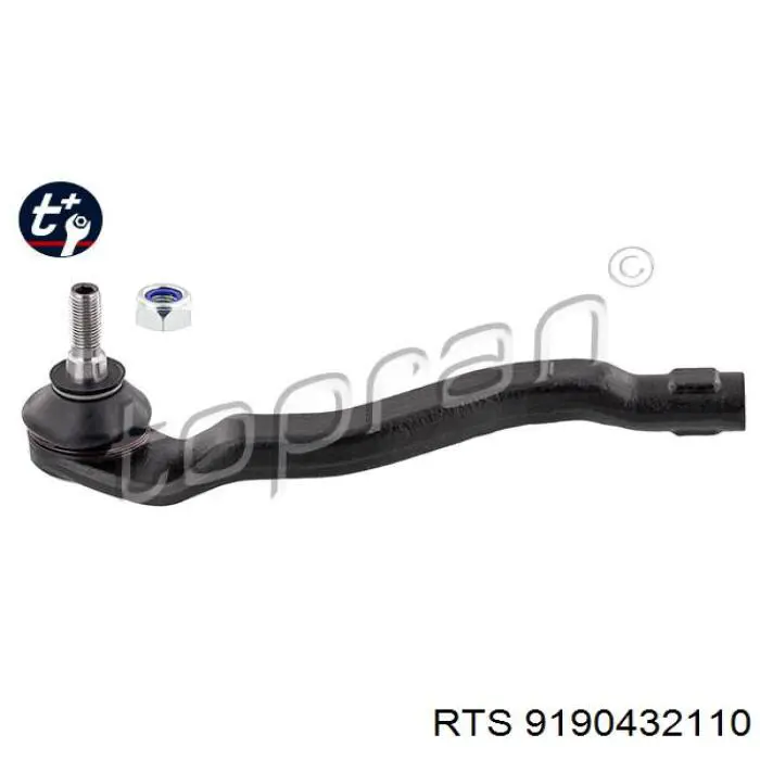 Comprar 9190432110 RTS Rótula barra de acoplamiento exterior