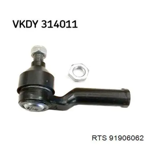 Comprar 91906062 RTS Rótula barra de acoplamiento exterior