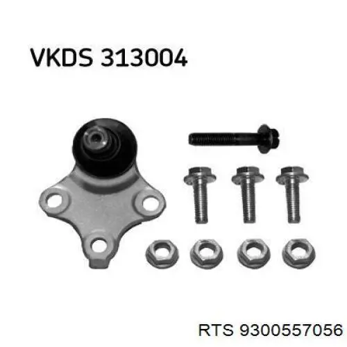 Comprar 9300557056 RTS Rótula inferior de suspensión