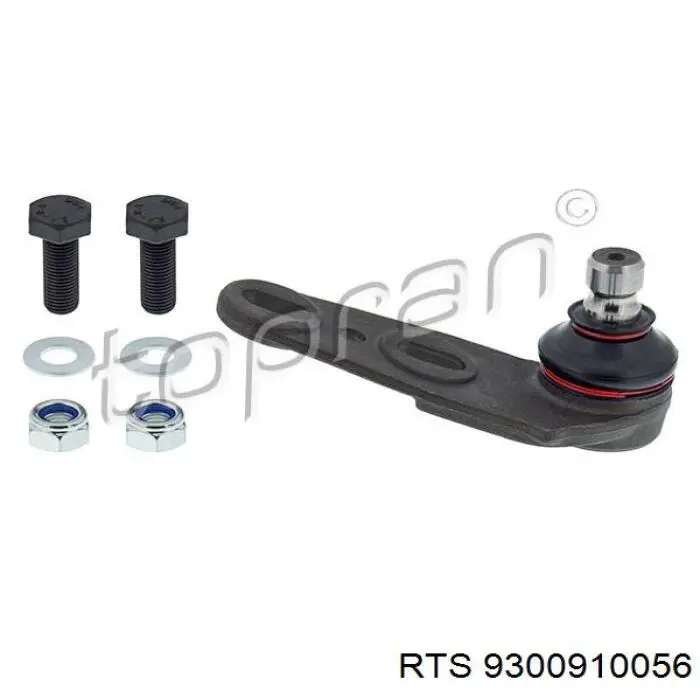 Rótula de suspensión inferior derecha RTS 9300910056 precio, desde 44,88 EUR