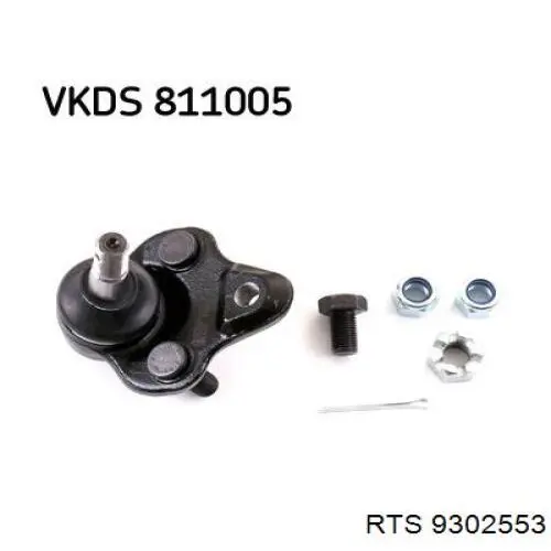 Rótula inferior de suspensión RTS 9302553 precio, desde 34,61 EUR