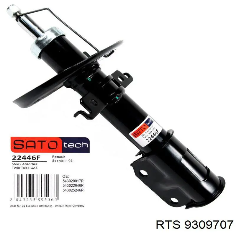 Comprar 9309707 RTS Rótula inferior de suspensión
